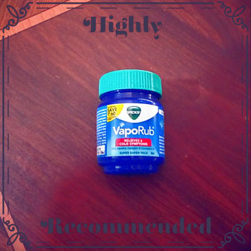 Photo of Vicks® VapoRub™ Topical Cough Suppressant uploaded by glory m.