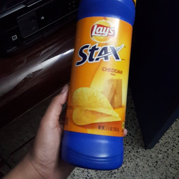 Photo of LAY'S® STAX® Cheddar Flavored Potato Crisps uploaded by 🌴🍃🌿🌊Made i.