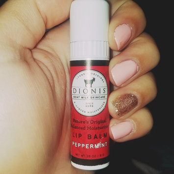 Photo of Dionis Goat Milk Skincare - Lip Balm Peppermint - 0.28 oz. uploaded by Holly B.