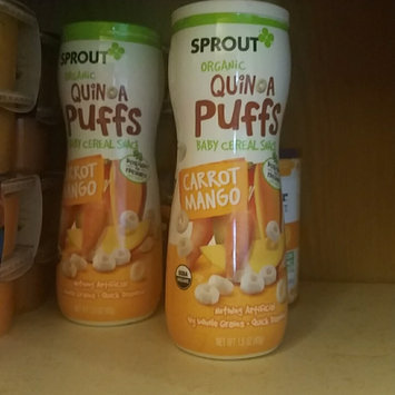 Photo of Sprout Organic Carrot Mango Quinoa Puffs uploaded by LaDonna C.