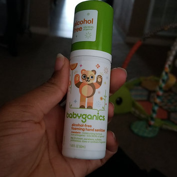 Photo of BabyGanics Alcohol Free Foaming Hand Sanitizer - On-the-Go (Tangerine) - 50ml uploaded by Mikhela C.