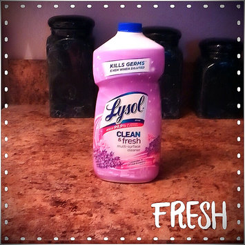 Photo of Lysol® Clean & Fresh Lavender & Orchid Essence Scent Multi-Surface Cleaner 48 fl. oz. Bottle uploaded by Kristy G.