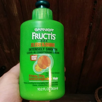 Photo of Garnier Fructis Sleek & Shine Intensely Smooth Leave-In Conditioning Cream uploaded by Kimberly L.