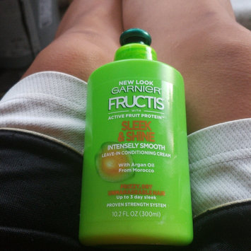 Photo of Garnier Fructis Sleek & Shine Intensely Smooth Leave-In Conditioning Cream uploaded by Erica P.