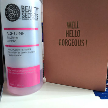 Photo of Beauty Secrets Nourishing Acetone Nail Polish Remover 16 oz. uploaded by Tish S.