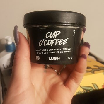 Photo of LUSH Cup O' Coffee Face and Body Mask uploaded by Aureanna B.