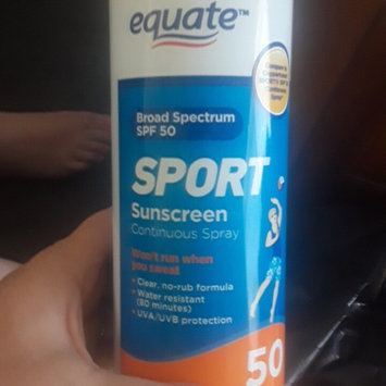 Photo of Equate Sport Sunscreen Continuous Spray uploaded by Carla M.