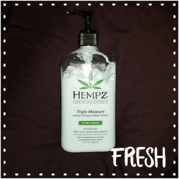 Photo of Hempz Triple Moisture Herbal Whipped Body Crème, 17 Fluid Ounce uploaded by Kristi H.