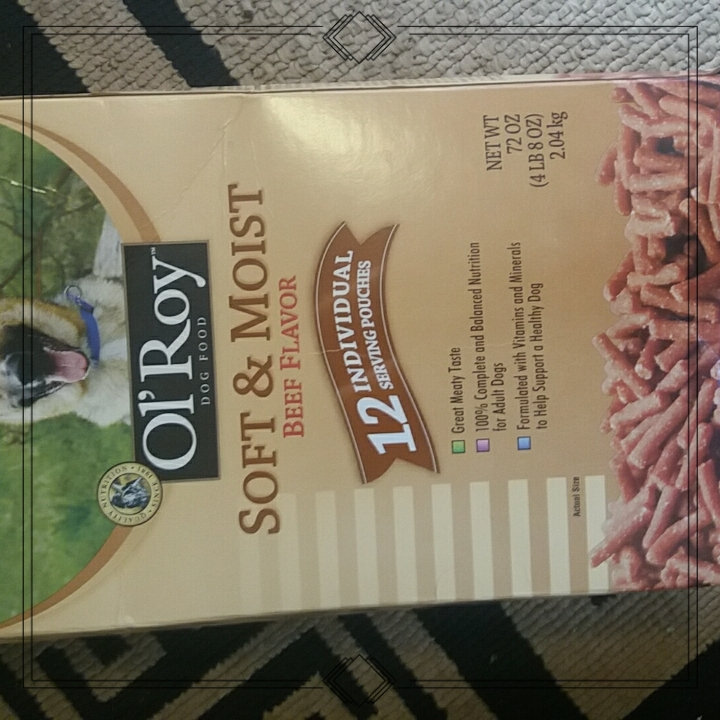 Ol' Roy® Soft & Moist Beef & Cheese Flavor Dog Food 72 oz. Box Reviews 2019