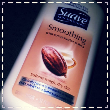 Photo of Suave® Smoothing with Cocoa Butter & Shea Body Lotion uploaded by Jeannine L.