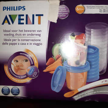Photo of Philips Avent Scf720/10 VIA Baby Food Storage Set (Cups Lids Spoon) Best Quality Original From United Kingdom Fast Shipping uploaded by Lena A.