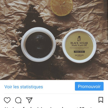 Photo of SKINFOOD Black Sugar Mask Wash Off uploaded by Salma E.