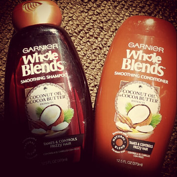 Photo of Garnier Whole Blends Coconut Oil & Cocoa Butter Extracts Smoothing Conditioner uploaded by Amanda F.