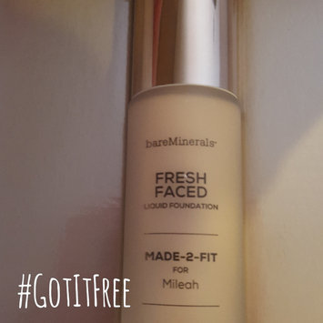 Photo of bareMinerals MADE-2-FIT Fresh Faced Liquid Foundation uploaded by Mileah L.