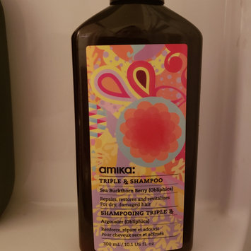 Photo of Amika Triple RX Shampoo (For Dry Damaged Hair) 425ml/14.4oz uploaded by Sarah C.