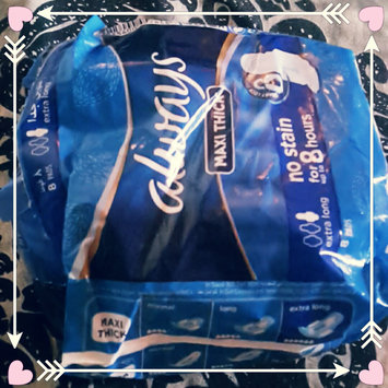 Photo of Always Maxi Size 5 Extra Heavy Overnight Pads with Wings Unscented uploaded by Serana S.