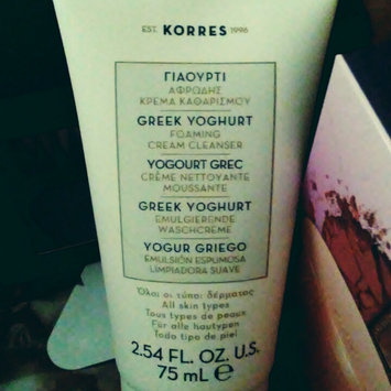Photo of KORRES Greek Yoghurt Foaming Cream Cleanser uploaded by Caroline E.