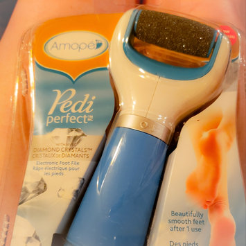 Photo of Amope Pedi Perfect Electronic Foot File with Diamond Crystals uploaded by Kristie H.