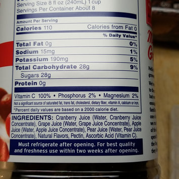 Photo of Ocean Spray 100% Juice Cranberry uploaded by Jodie Z.