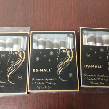 Photo of BS-MALL(TM) Premium Synthetic Kabuki Makeup Brush Set Cosmetics Foundation Blending Blush Eyeliner Face Powder Brush Makeup Brush Kit uploaded by Melissa B.