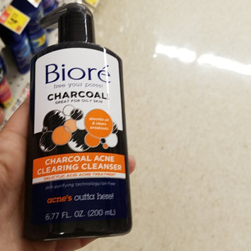 Photo of Bioré Charcoal Acne Clearing Cleanser uploaded by Kristina M.