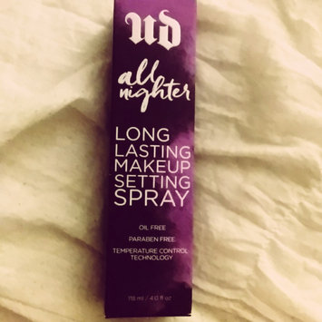 Photo of Urban Decay All Nighter Long-Lasting Makeup Setting Spray uploaded by Selah M.
