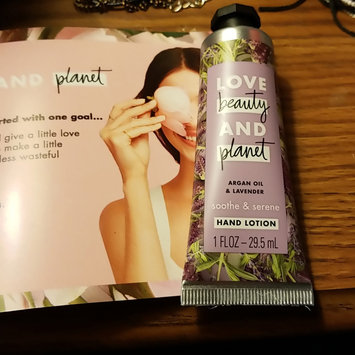 Photo of Love Beauty And Planet Argan Oil & Lavender Hand Lotion uploaded by Kimberlyn B.
