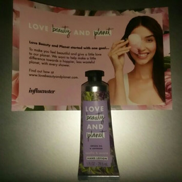 Photo of Love Beauty And Planet Argan Oil & Lavender Hand Lotion uploaded by tatiana l.