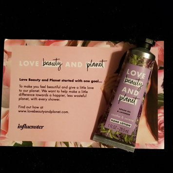 Photo of Love Beauty And Planet Argan Oil & Lavender Hand Lotion uploaded by BriAnna π.