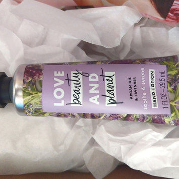Photo of Love Beauty And Planet Argan Oil & Lavender Hand Lotion uploaded by Kimberly G.