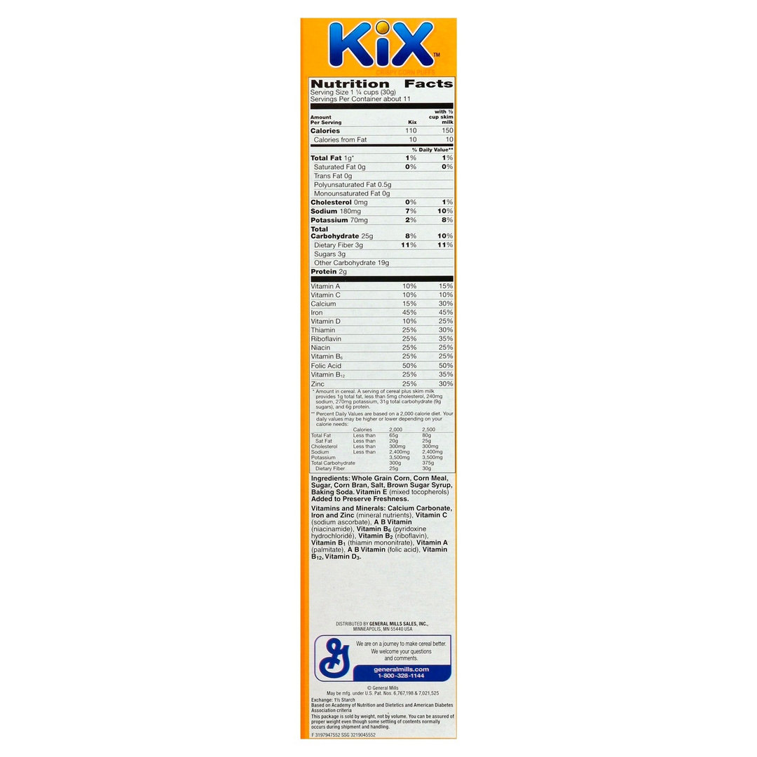 Kix Cereal Original Reviews 2019