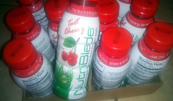Photo of NutriBlade Premium Wheatgrass Beverage Organic Tart Cherry -- 12 fl oz uploaded by Charnita F.