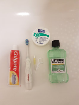 Photo of Colgate® Tartar Protection WHITENING Toothpaste Crisp Mint uploaded by member-29c5a6854