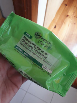 Photo of Garnier SkinActive Clean+ Refreshing Remover Cleansing Towelettes uploaded by Dayana L.