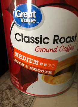 Photo of Great Value Classic Roast Medium Ground Coffee, 48 oz uploaded by Shawna T.