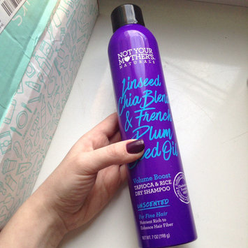 Photo of Not Your Mother's® Naturals Linseed Chia Blend & French Plum Seed Oil Volume Boost Tapioca & Rice Dry Shampoo uploaded by Inna S.