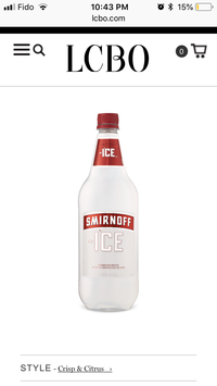 Photo of Smirnoff Triple Distilled Vodka uploaded by Jessie K.