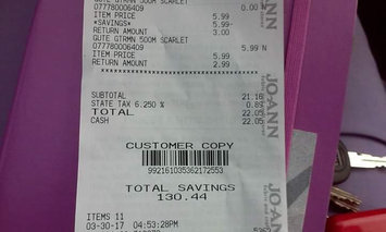 Photo of Jo-Ann Fabric & Craft uploaded by Kristin P.