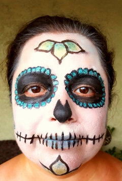 Photo of Day of the Dead Skeleton Compact with Makeup uploaded by Mayra S.