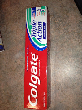 Photo of Colgate® Triple Action Fluoride Toothpaste Original Mint uploaded by Alysia R.