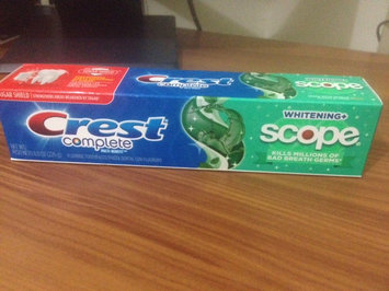 Photo of Crest Complete Whitening Plus Scope Toothpaste uploaded by Fernando D.