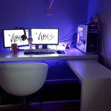 Photo of Insten INSTEN RGB 5M Waterproof LED Strip Light + 44key Remote Controller + 12V 5A Adapter uploaded by Jennifer L.