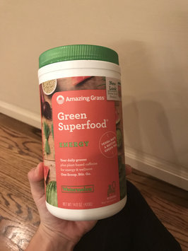 Photo of Amazing Grass Green Superfood Energy Drink Powder Watermelon - 7.4 oz - Vegan uploaded by Elizabeth D.