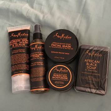 Photo of SheaMoisture African Black Soap Problem Skin Facial Wash & Scrub uploaded by Nicole S.