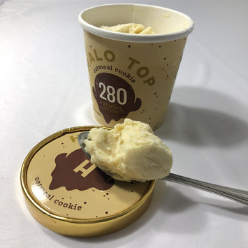 Photo of Halo Top Oatmeal Cookie Ice Cream uploaded by Liana L.