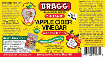 Photo of A.M. HW Bragg Apple Cider Vinegar 16oz uploaded by Dayton L.