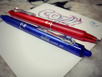 Photo of Pilot FriXion Clicker Erasable Gel Pen, Blue Ink uploaded by Jennifer S.