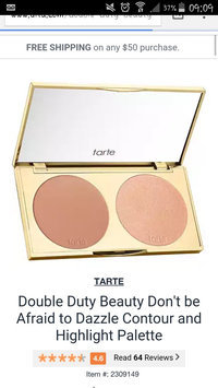 Photo of tarte Double Duty Beauty Day/Night Eye & Cheek Palette uploaded by Jessica D.