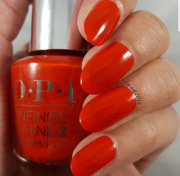 Photo of OPI Infinite Shine Nail Lacquer, Can't Tame a wild Thing HRH47, 0.5 Fluid Ounce uploaded by Aparna A.
