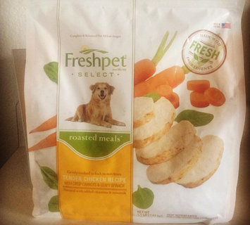 Photo of Freshpet® SELECT ROASTED MEALS TENDER CHICKEN WITH CRISP CARROTS & LEAFY SPINACH DOG FOOD RECIPE uploaded by Candy S.